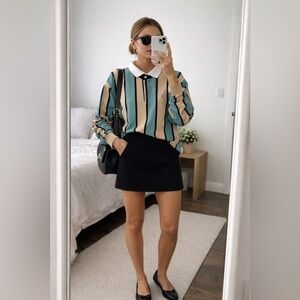 Vintage GANT Rugby Shirt L 90s Striped Preppy Collegiate Y2K Sport Academia